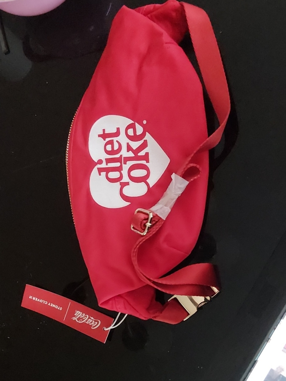 Stoney Clover Lane Jumbo Fanny Pack - Diet Coke Red (NEW WITH TAG)
